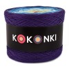 KOKONEK A584 Fiolet/lazur/jasny błękit/żółty/gorący róż