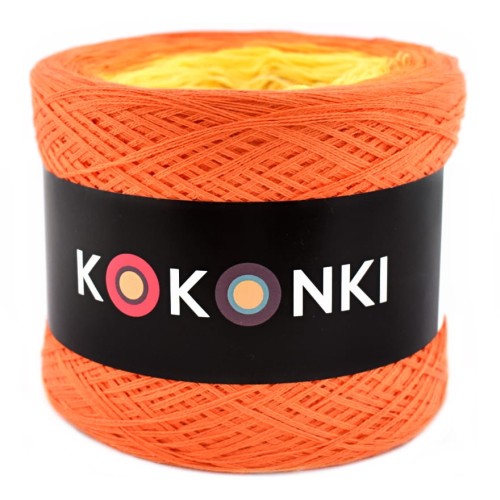 KOKONEK A447 Intensywny pomarańcz/pomarańcz/intensywny żółty/żółty/wanilia