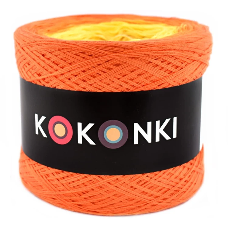 KOKONEK A447 Intensywny pomarańcz/pomarańcz/intensywny żółty/żółty/wanilia