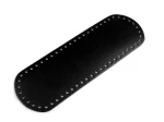 Baza dno torebki z ekoskóry / 10x30 cm / czerń / 750710
