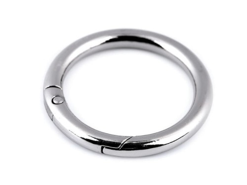 Karabińczyk okrągły / średnica 32 mm / 1 szt.