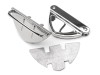 Zapięcie do torebki / nikiel / 1 szt.