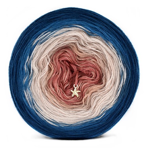 KOKONEK Merino 629 Coming home - Petrol II/petrol/nude/zgaszona morela/malwa