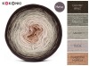 KOKONEK Merino 633 Mr Miau - Ciemny brąz/orzech melanż/safari/nude/zgaszona morela