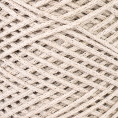Sznurek Macrame Cotton by Kokonki / rolka 200 m / jasny beż