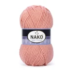 Włóczka Nako Sport Wool 2807 / 100 g łososiowy róż