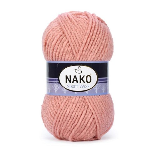 Włóczka Nako Sport Wool - 2807 różowy