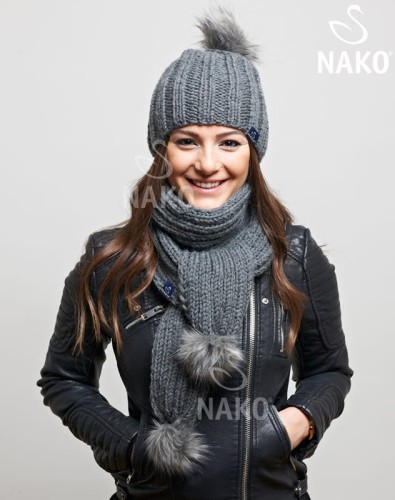 Włóczka Nako Sport Wool - 193 szary