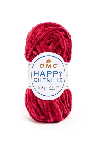 Włóczka DMC Happy Chenille 31 / burgund