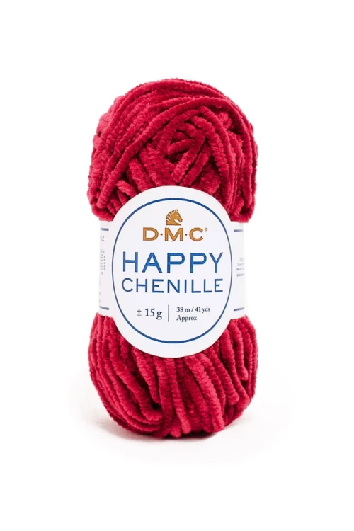 Włóczka DMC Happy Chenille 31 / burgund