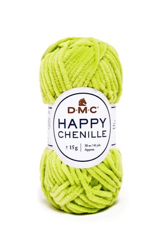 Włóczka DMC Happy Chenille 29 / limonka