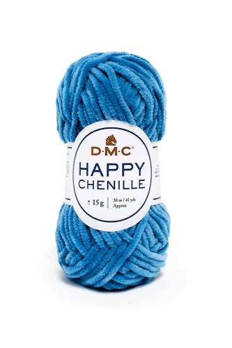 Włóczka DMC Happy Chenille 26 / niebieski