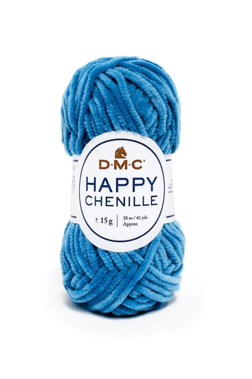 Włóczka DMC Happy Chenille 26 / niebieski