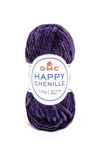 Włóczka DMC Happy Chenille 33 / śliwka