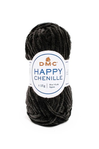 Włóczka DMC Happy Chenille 22 / czerń
