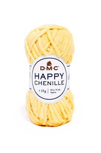 Włóczka DMC Happy Chenille 14 / żółty