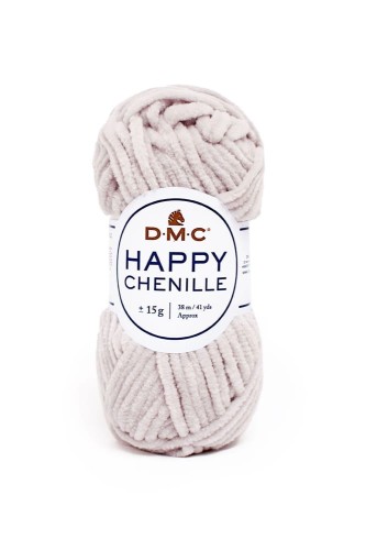 Włóczka DMC Happy Chenille 11 / jasny szary