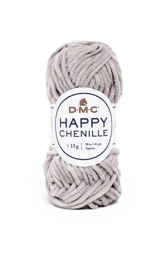 Włóczka DMC Happy Chenille 12 / szary