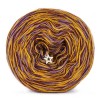 KOKONEK SIX S031 - Blady fiolet/wino/musztarda, 6 nitek, 250 m, 100 g
