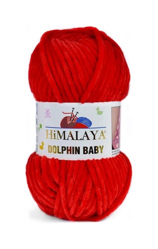 Włóczka Himalaya Dolphin Baby 318 / czerwień