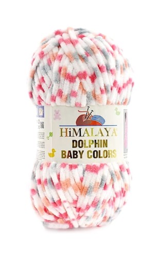 Włóczka Himalaya Dolphin Baby Colors 80420