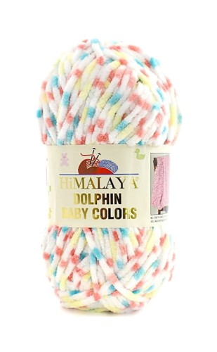 Włóczka Himalaya Dolphin Baby Colors 80415