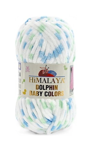 Włóczka Himalaya Dolphin Baby Colors 80409