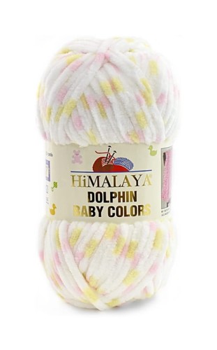 Włóczka Himalaya Dolphin Baby Colors 80408