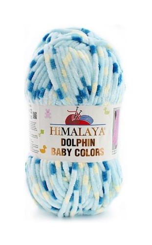 Włóczka Himalaya Dolphin Baby Colors 80403