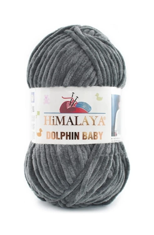 Włóczka Himalaya Dolphin Baby 367 / ciemny stalowy