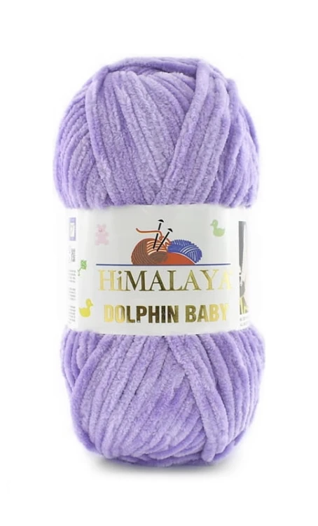 Włóczka Himalaya Dolphin Baby 364 / ciemna lawenda