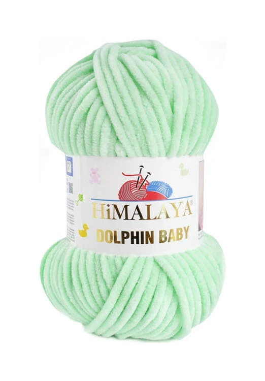 Włóczka Himalaya Dolphin Baby 345 / mięta