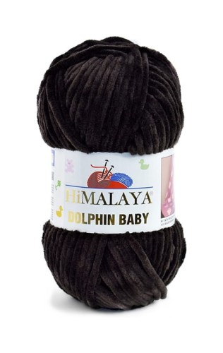 Włóczka Himalaya Dolphin Baby 343 / czekolada