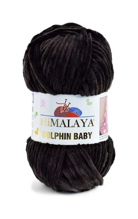 Włóczka Himalaya Dolphin Baby 343 / czekolada