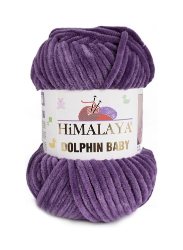 Włóczka Himalaya Dolphin Baby 340 / fiolet