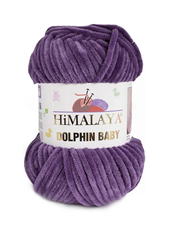 Włóczka Himalaya Dolphin Baby 340 / fiolet