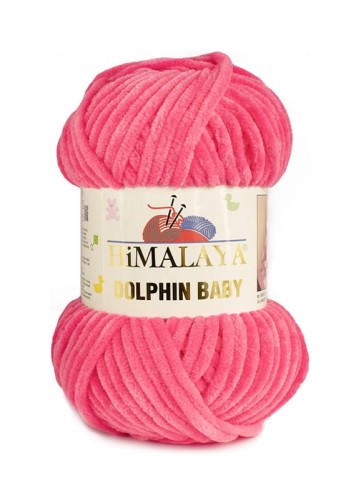 Włóczka Himalaya Dolphin Baby 324 / intensywny róż