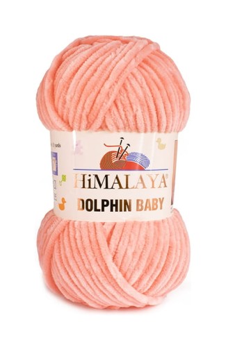 Włóczka Himalaya Dolphin Baby 323 / brzoskwinia