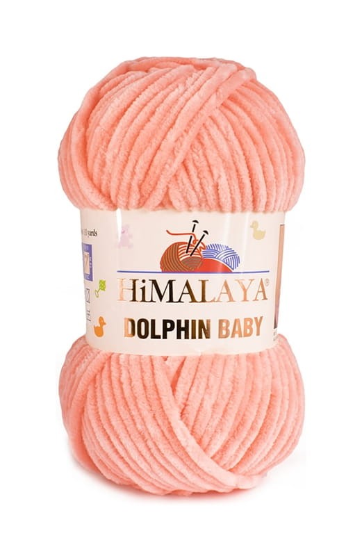 Włóczka Himalaya Dolphin Baby 323 / brzoskwinia