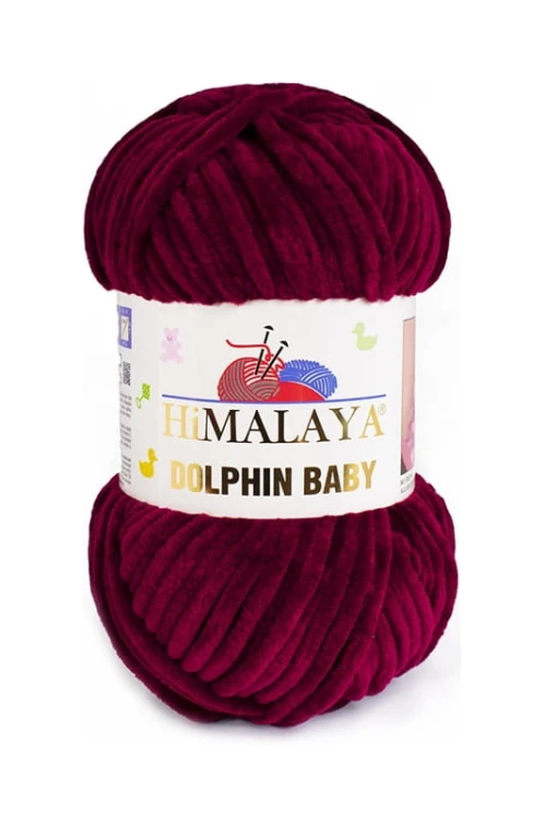 Włóczka Himalaya Dolphin Baby 322 / bordo