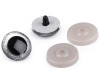 Oczy brokatowe do maskotek / 40 mm / srebrne / 1 para.