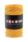 Sznurek Macrame Cotton by KOKONKI 2mm / rolka 200m / kurkuma - OUTLET
