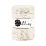 Sznurek skręcany bawełniany Bobbiny Macrame Cord / Naturalny / Natural / 5mm / 100m 