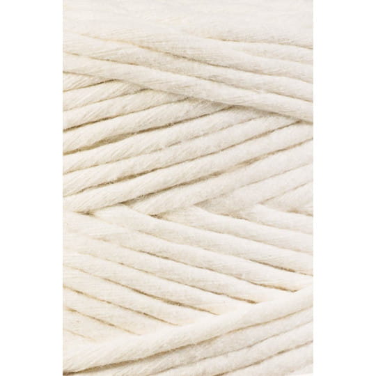 Sznurek skręcany bawełniany Bobbiny Macrame Cord / Naturalny / Natural / 3mm / 100m