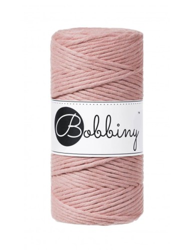 Sznurek skręcany bawełniany Bobbiny Macrame Cord/ Różowe Złoto / Blush / 3mm / 100m