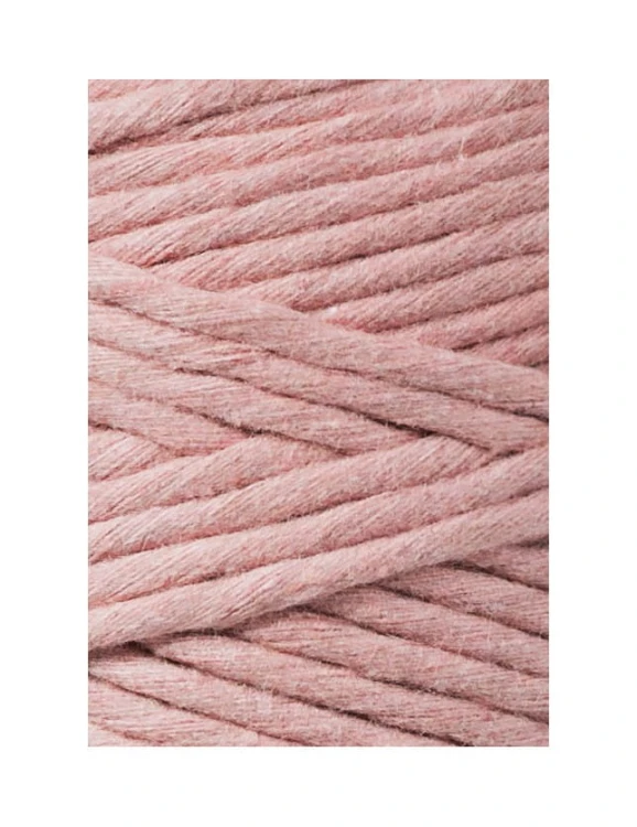 Sznurek skręcany bawełniany Bobbiny Macrame Cord/ Różowe Złoto / Blush / 3mm / 100m