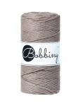 Sznurek skręcany bawełniany Bobbiny Macrame Cord / Kawowy / Coffee / 3mm / 100m  