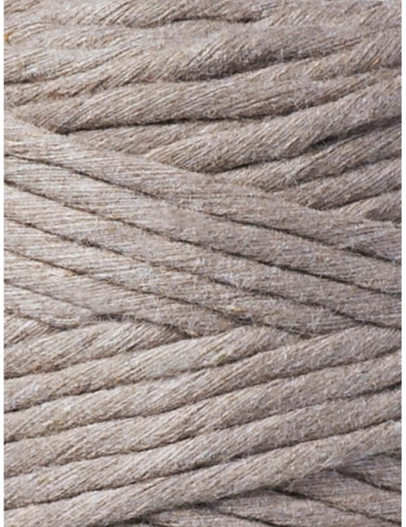 Sznurek skręcany bawełniany Bobbiny Macrame Cord / Kawowy / Coffee / 3mm / 100m