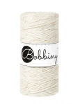 Sznurek skręcany bawełniany Bobbiny Macrame Cord / Naturalne Złoto / Golden Natural / 3mm / 100m + złoty LUREX  