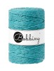 Sznurek skręcany bawełniany Bobbiny Macrame Cord/ Morski / Teal / 5mm / 100m